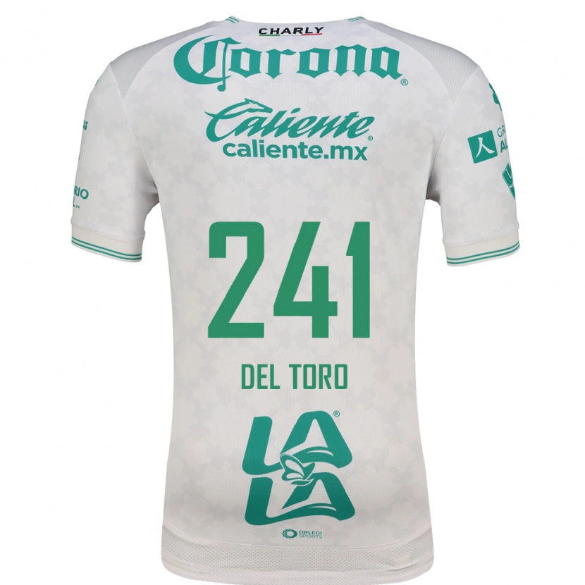 Danxen Homem Camisola Pavel Del Toro #241 Verde Claro Branco Alternativa 2026/27 Camisa