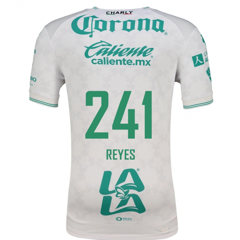 Danxen Homem Camisola Julio Reyes #241 Verde Claro Branco Alternativa 2026/27 Camisa