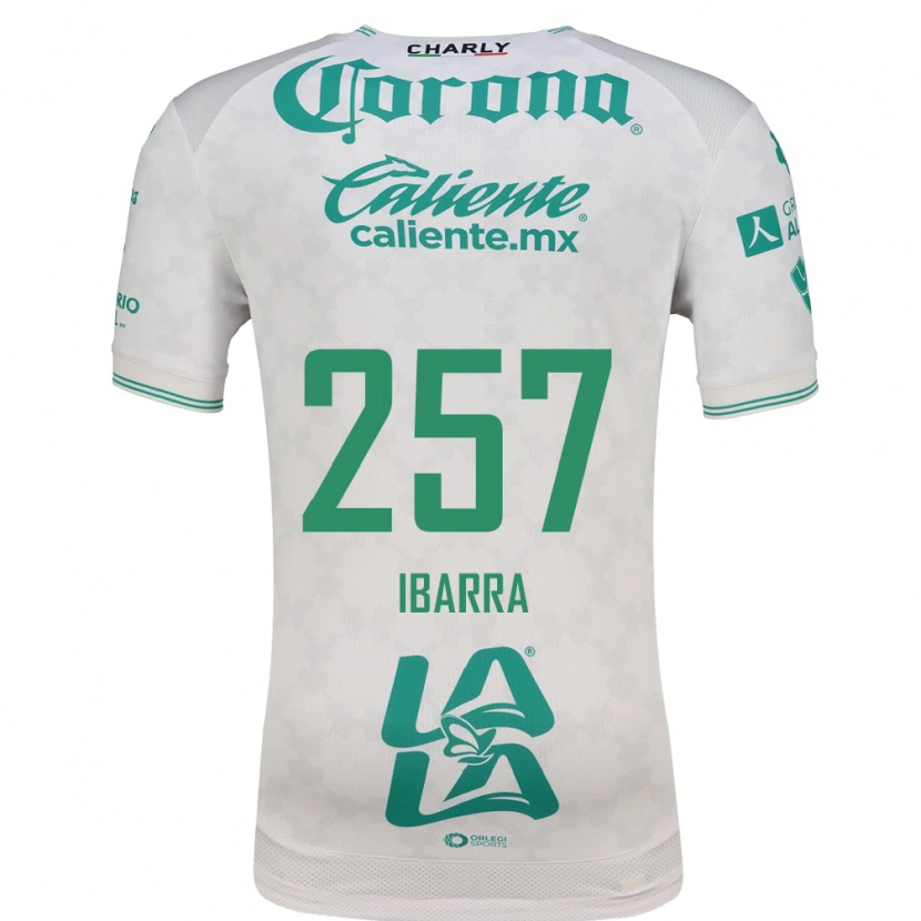 Danxen Homem Camisola Ángel Ibarra #257 Verde Claro Branco Alternativa 2026/27 Camisa