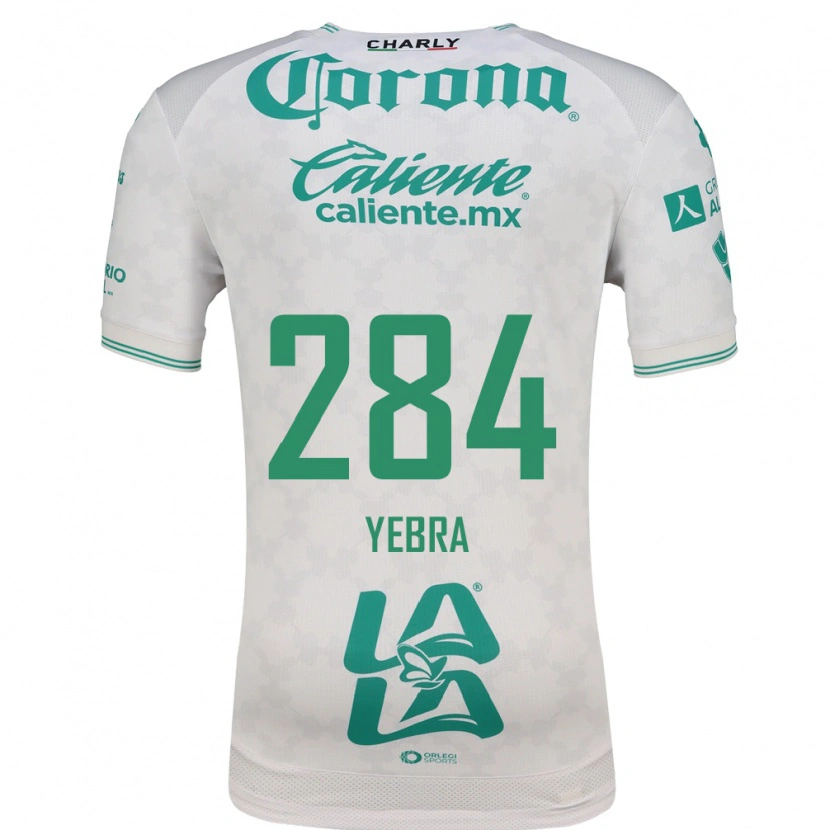 Danxen Homem Camisola Patricio Yebra #284 Verde Claro Branco Alternativa 2026/27 Camisa