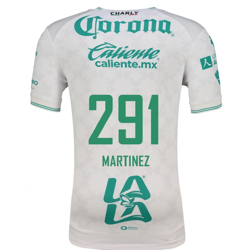 Danxen Homem Camisola Leonardo Martínez #291 Verde Claro Branco Alternativa 2026/27 Camisa