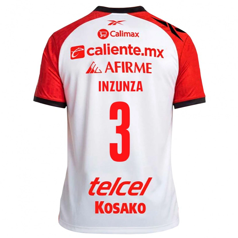 Danxen Homem Camisola Rafael Fernández #3 Vermelho Branco Preto Alternativa 2026/27 Camisa