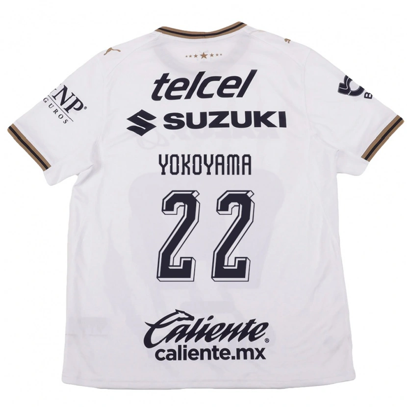 Danxen Homem Camisola Akemi Yokoyama #22 Branco Preto Marrom Alternativa 2026/27 Camisa