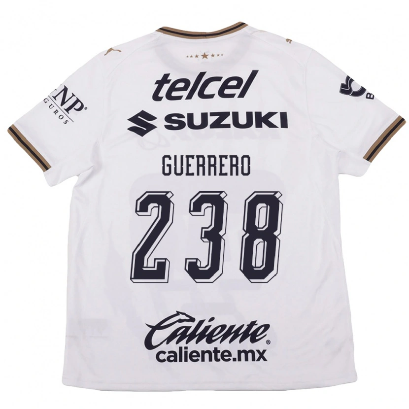 Danxen Homem Camisola André Guerrero #238 Branco Preto Marrom Alternativa 2026/27 Camisa