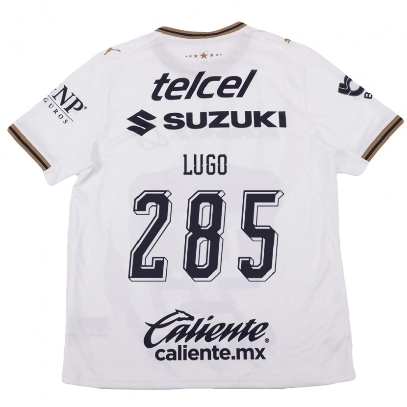 Danxen Homem Camisola Nicolás Lugo #285 Branco Preto Marrom Alternativa 2026/27 Camisa