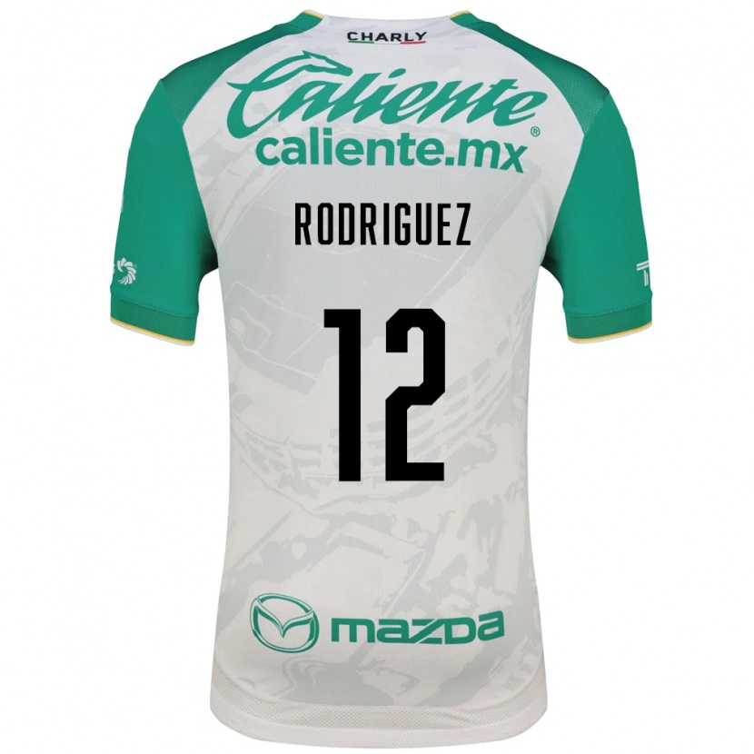 Danxen Homem Camisola Lixy Rodríguez #12 Verde Claro Branco Alternativa 2026/27 Camisa