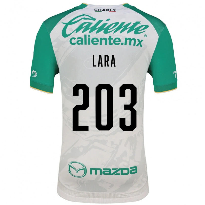 Danxen Homem Camisola Jesús Lara #203 Verde Claro Branco Alternativa 2026/27 Camisa