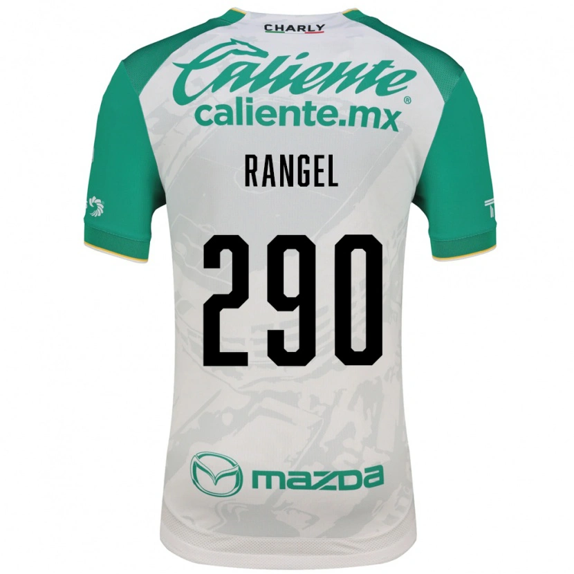 Danxen Homem Camisola Cristian Rangel #290 Verde Claro Branco Alternativa 2026/27 Camisa