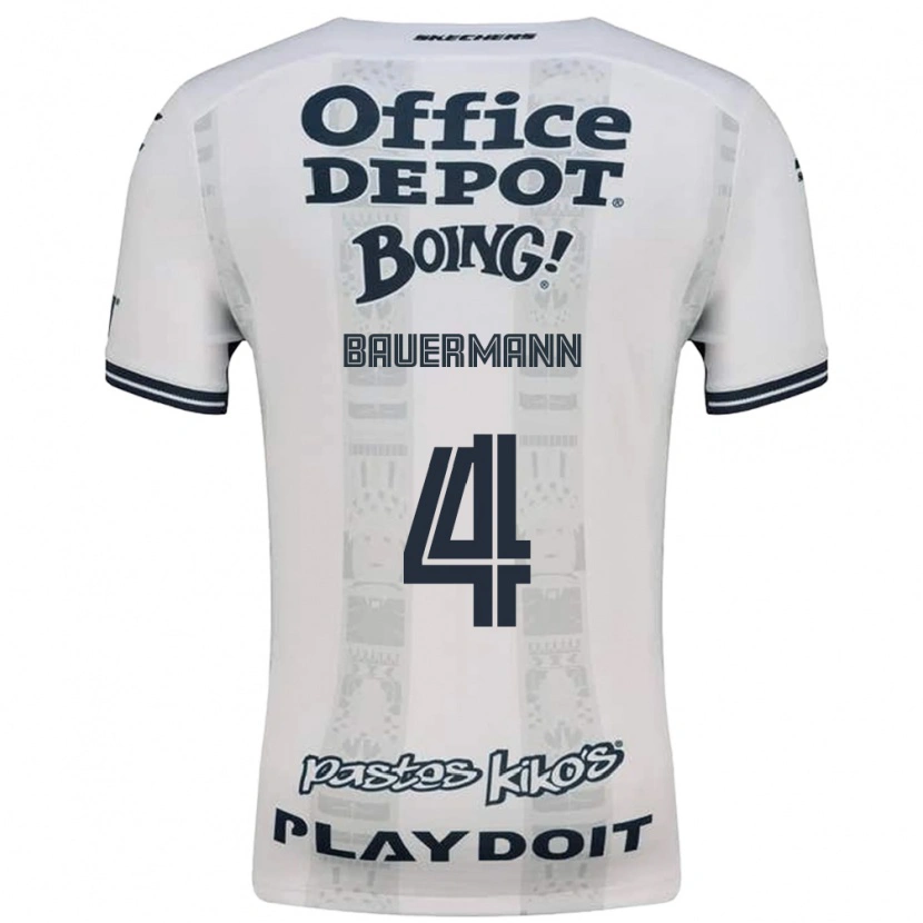 Danxen Homem Camisola Eduardo Bauermann #4 Vermelho Branco Preto Alternativa 2026/27 Camisa