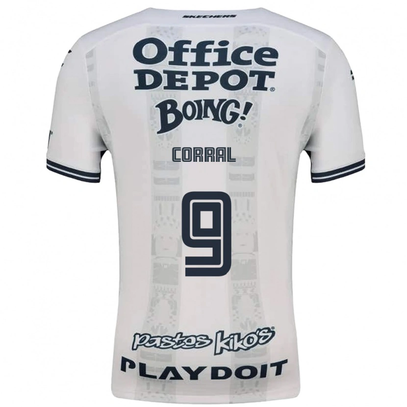 Danxen Homem Camisola Charlyn Corral #9 Vermelho Branco Preto Alternativa 2026/27 Camisa