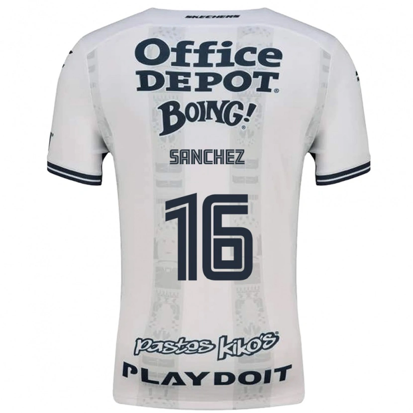Danxen Homem Camisola Vanessa Sanchez #16 Vermelho Branco Preto Alternativa 2026/27 Camisa