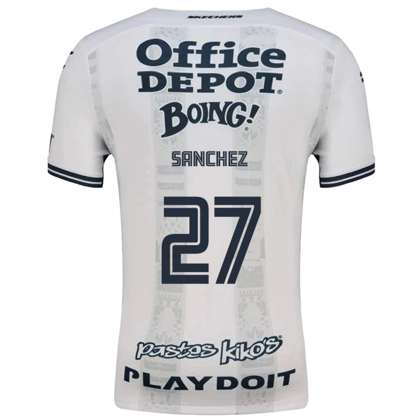 Danxen Homem Camisola Ella Sanchez #27 Vermelho Branco Preto Alternativa 2026/27 Camisa