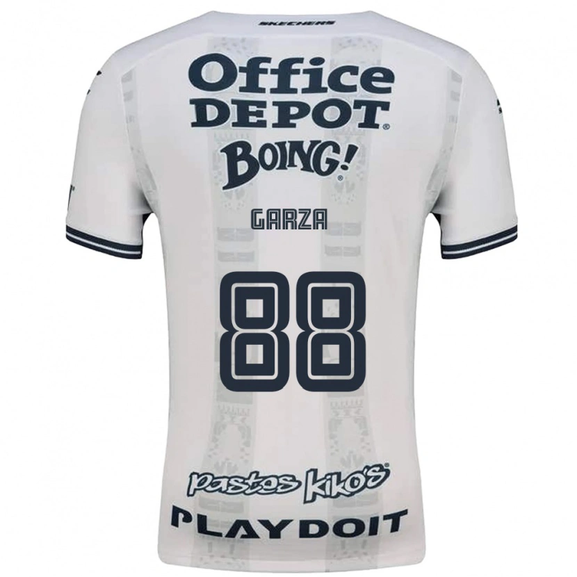 Danxen Homem Camisola Adrián Garza #88 Vermelho Branco Preto Alternativa 2026/27 Camisa
