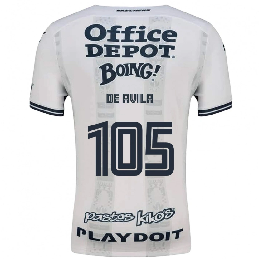 Danxen Homem Camisola José De Ávila #105 Vermelho Branco Preto Alternativa 2026/27 Camisa