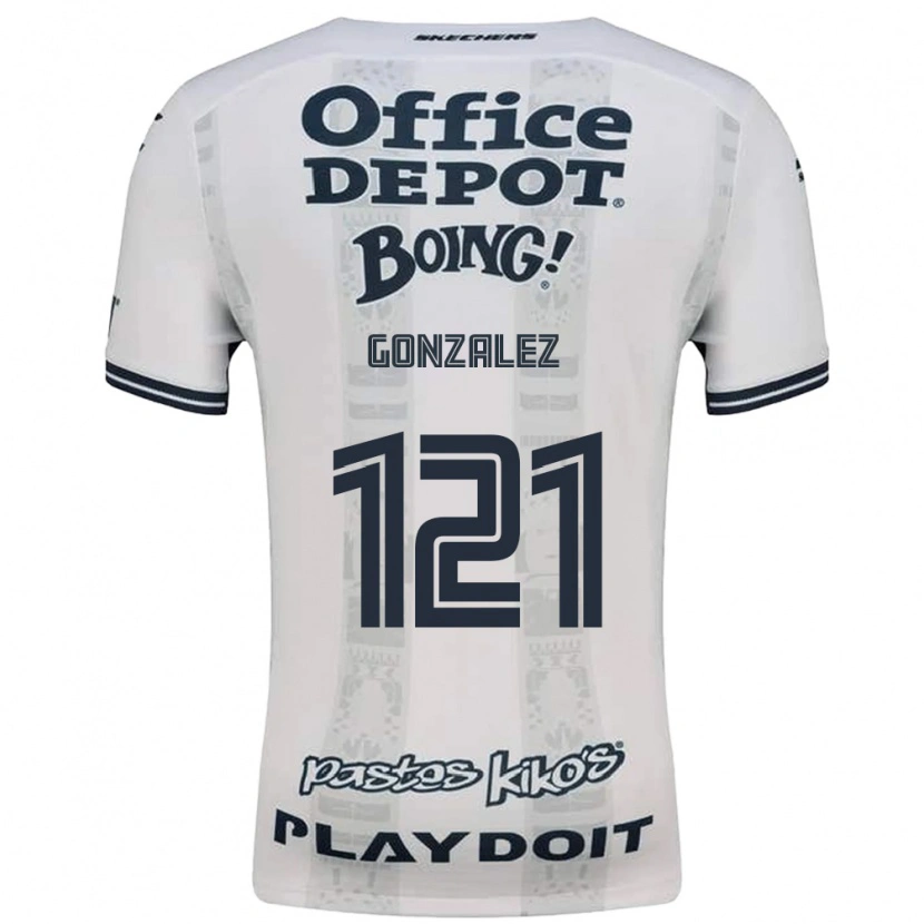 Danxen Homem Camisola Cristian González #121 Vermelho Branco Preto Alternativa 2026/27 Camisa