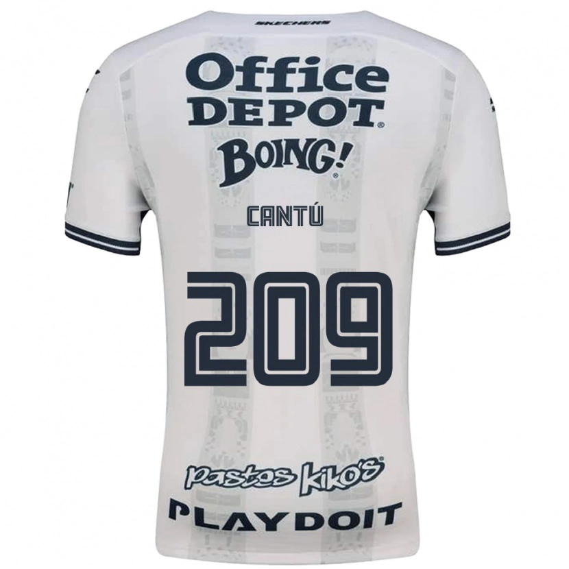 Danxen Homem Camisola Juan Cantú #209 Vermelho Branco Preto Alternativa 2026/27 Camisa