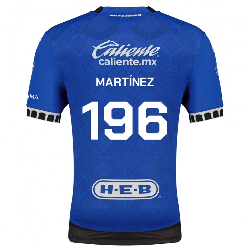 Danxen Homem Camisola Diego Martínez #196 Azul Real Branco Preto Alternativa 2026/27 Camisa