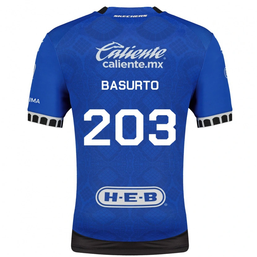 Danxen Homem Camisola Osvaldo Basurto #203 Azul Real Branco Preto Alternativa 2026/27 Camisa