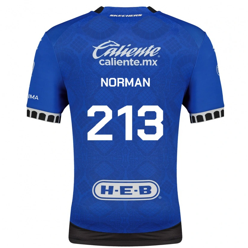 Danxen Homem Camisola Humberto Norman #213 Azul Real Branco Preto Alternativa 2026/27 Camisa