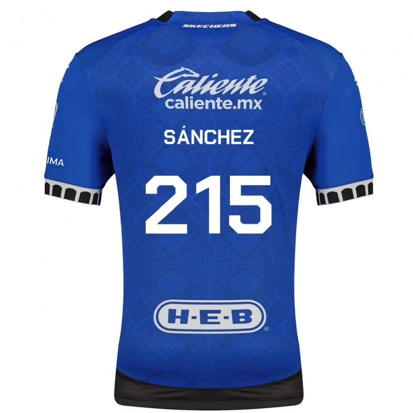Danxen Homem Camisola José Sánchez #215 Azul Real Branco Preto Alternativa 2026/27 Camisa