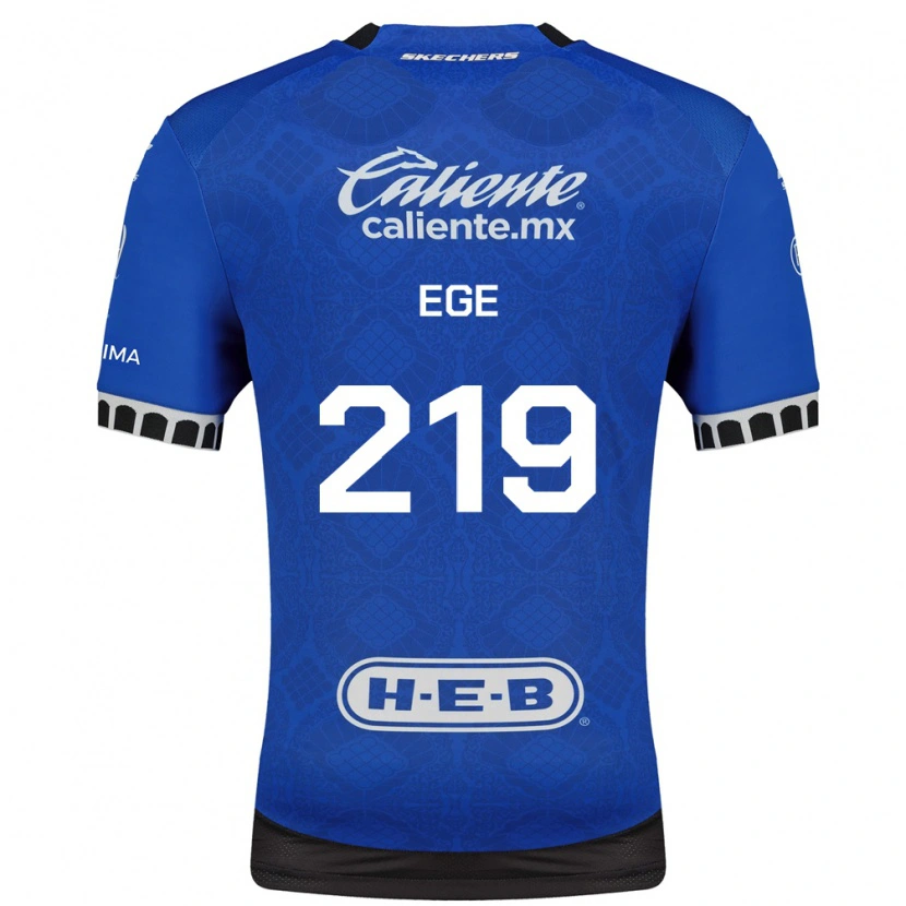 Danxen Homem Camisola Bless Ege #219 Azul Real Branco Preto Alternativa 2026/27 Camisa