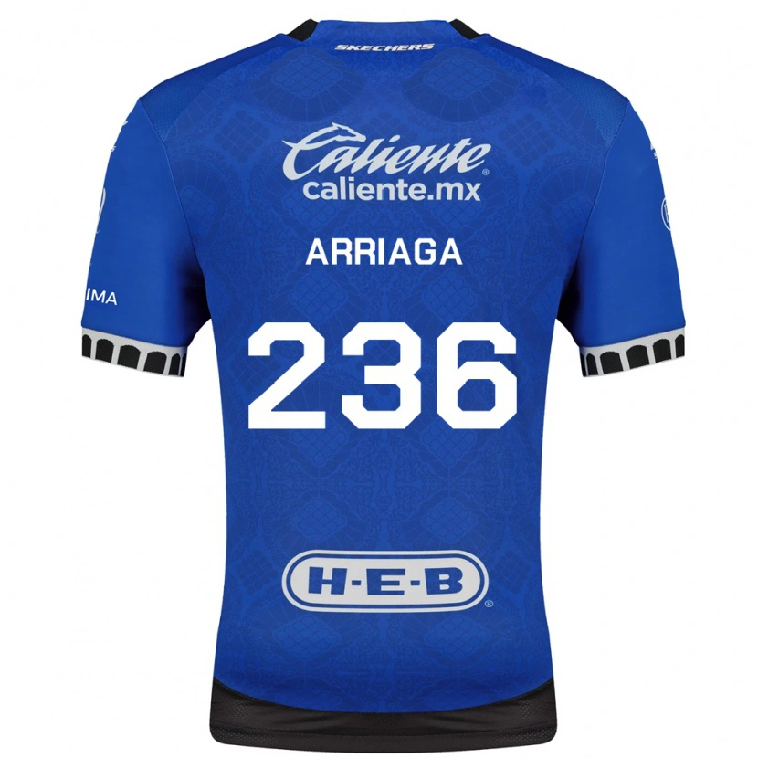 Danxen Homem Camisola Cristopher Arriaga #236 Azul Real Branco Preto Alternativa 2026/27 Camisa