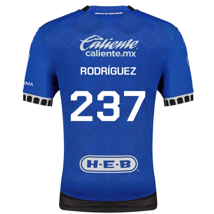 Danxen Homem Camisola Nicolás Rodríguez #237 Azul Real Branco Preto Alternativa 2026/27 Camisa