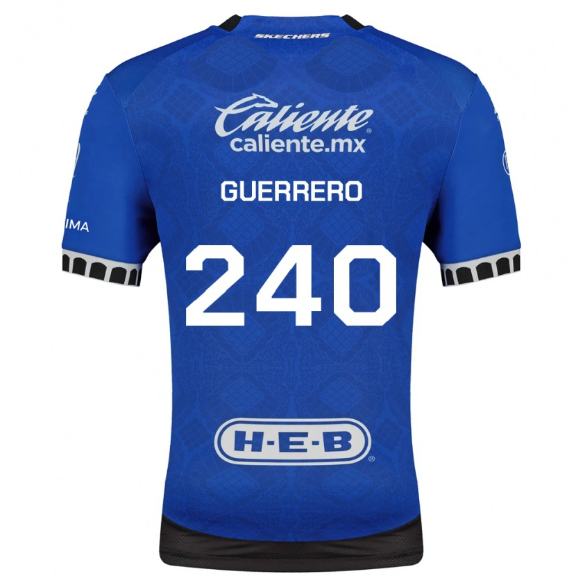 Danxen Homem Camisola Tlaloc Guerrero #240 Azul Real Branco Preto Alternativa 2026/27 Camisa