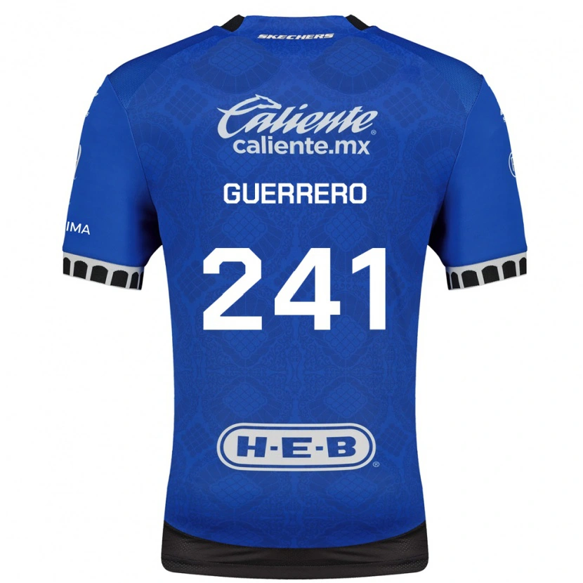 Danxen Homem Camisola Emiliano Guerrero #241 Azul Real Branco Preto Alternativa 2026/27 Camisa