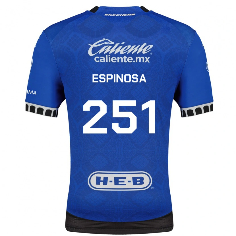 Danxen Homem Camisola Alexis Espinosa #251 Azul Real Branco Preto Alternativa 2026/27 Camisa