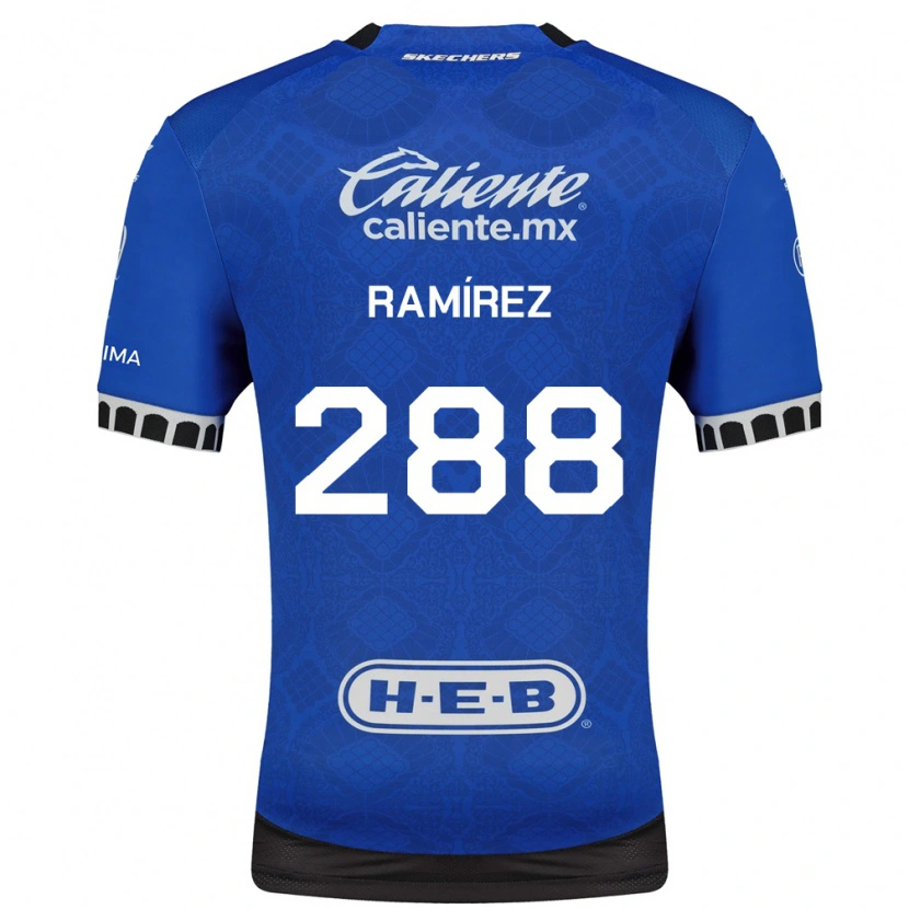 Danxen Homem Camisola Santiago Ramírez #288 Azul Real Branco Preto Alternativa 2026/27 Camisa