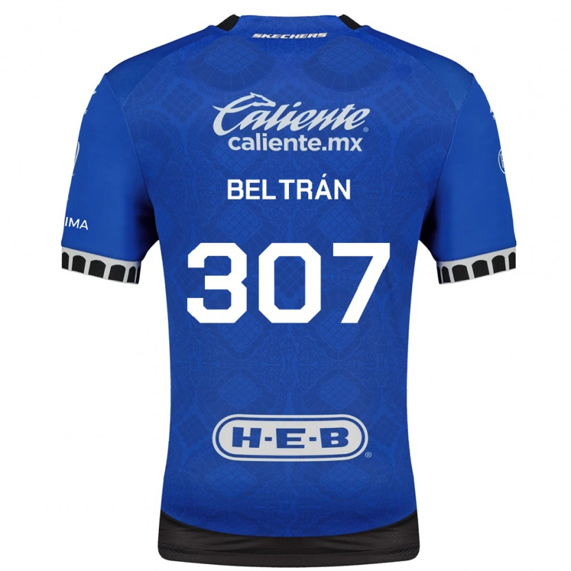 Danxen Homem Camisola Gael Beltrán #307 Azul Real Branco Preto Alternativa 2026/27 Camisa