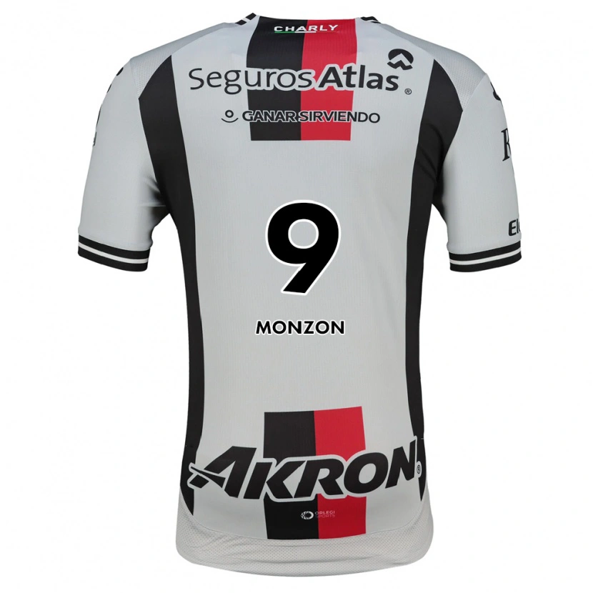 Danxen Homem Camisola Florián Monzón #9 Branco Vermelho Preto Alternativa 2026/27 Camisa