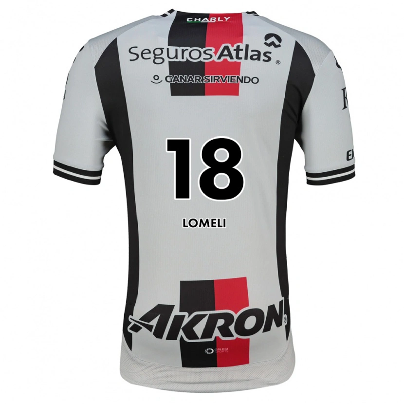 Danxen Homem Camisola Alejandra Lomelí #18 Branco Vermelho Preto Alternativa 2026/27 Camisa