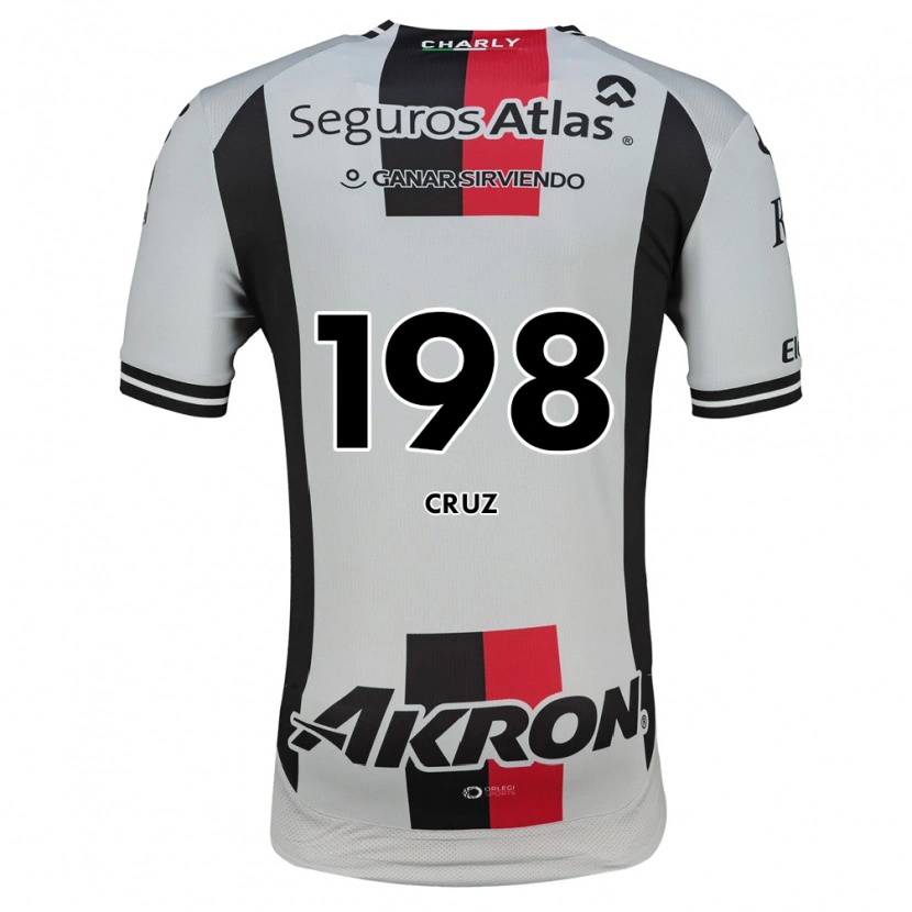 Danxen Homem Camisola Carlos Cruz #198 Branco Vermelho Preto Alternativa 2026/27 Camisa