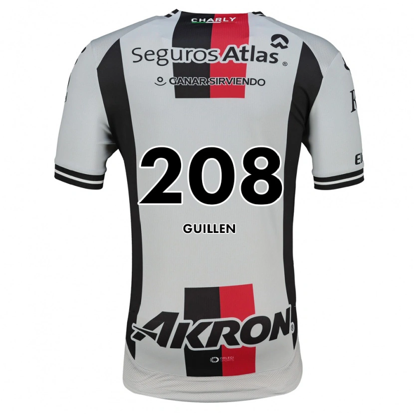Danxen Homem Camisola Jesús Guillén #208 Branco Vermelho Preto Alternativa 2026/27 Camisa