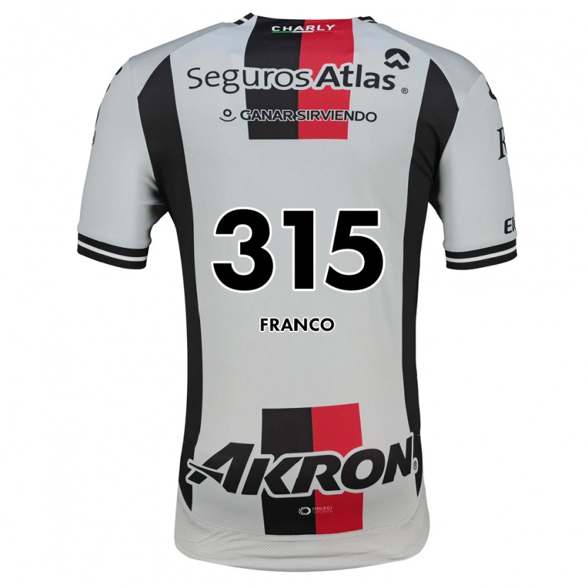 Danxen Homem Camisola César Franco #315 Branco Vermelho Preto Alternativa 2026/27 Camisa