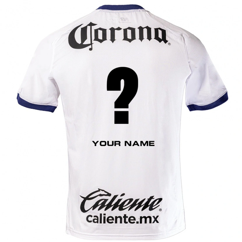 Danxen Homem Camisola Seu Nome #0 Branco Azul Preto Alternativa 2026/27 Camisa