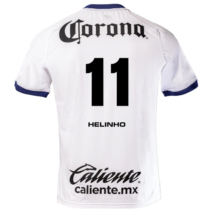 Danxen Homem Camisola Helinho #11 Branco Azul Preto Alternativa 2026/27 Camisa