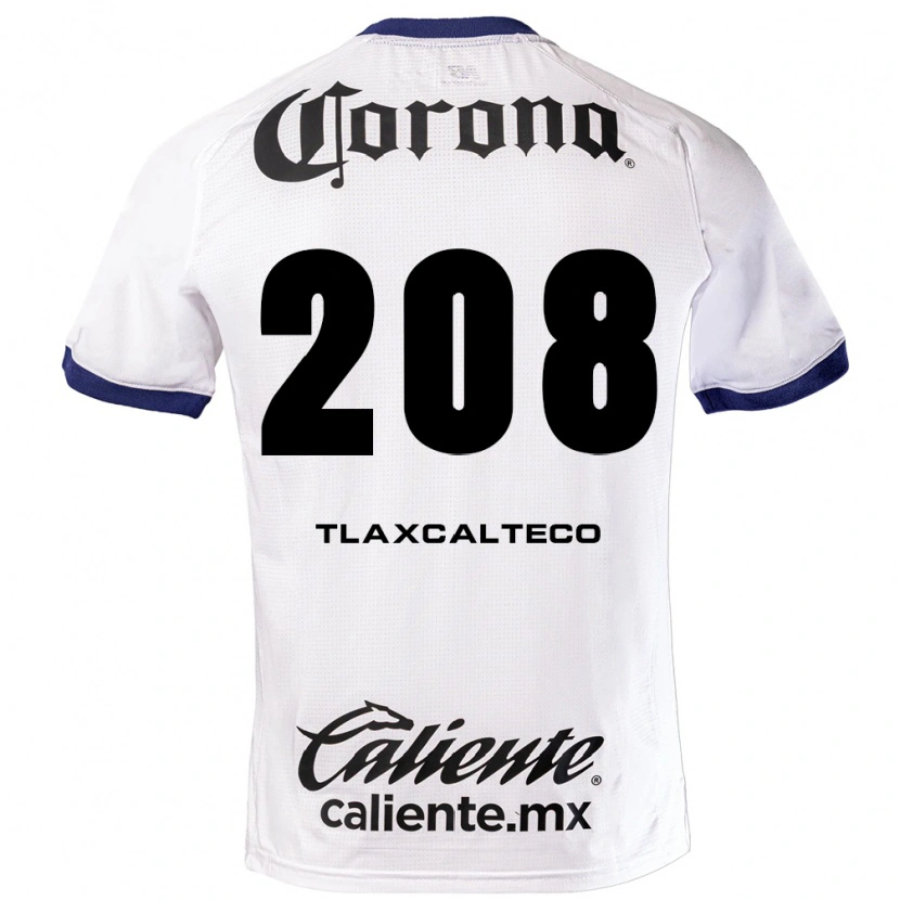 Danxen Homem Camisola Sait Tlaxcalteco #208 Branco Azul Preto Alternativa 2026/27 Camisa