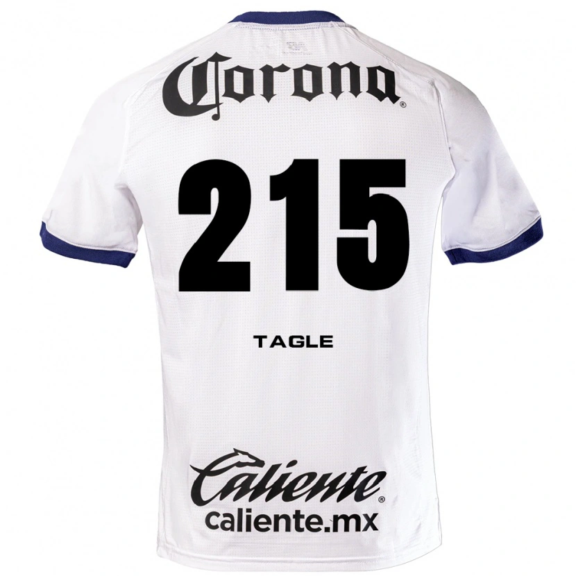 Danxen Homem Camisola Alessandro Tagle #215 Branco Azul Preto Alternativa 2026/27 Camisa