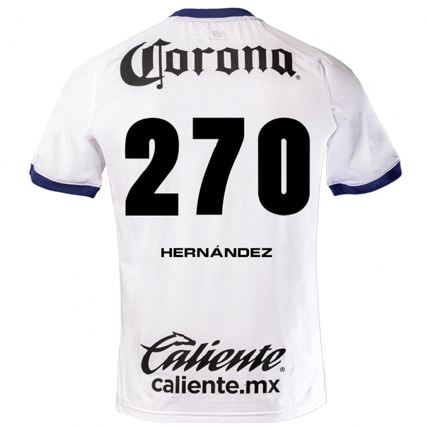 Danxen Homem Camisola Alberto Hernández #270 Branco Azul Preto Alternativa 2026/27 Camisa