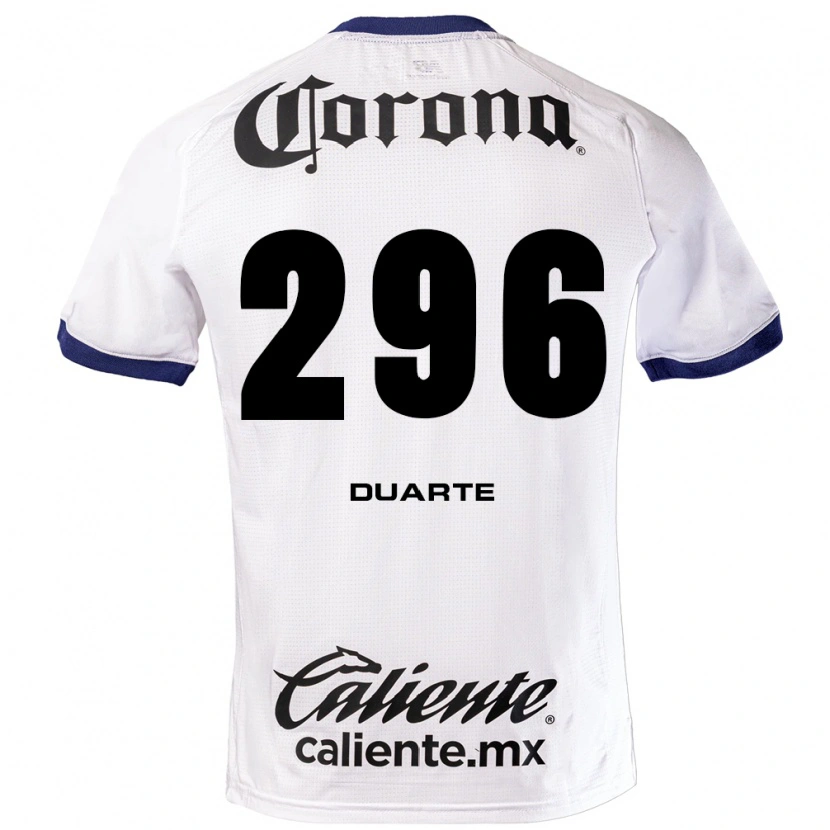 Danxen Homem Camisola Saúl Duarte #296 Branco Azul Preto Alternativa 2026/27 Camisa