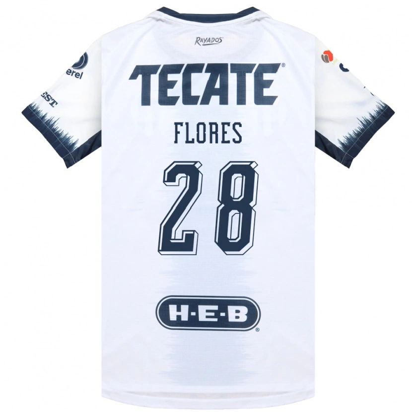 Danxen Homem Camisola Silvana Flores #28 Branco Azul Tinta Vermelho Alternativa 2026/27 Camisa
