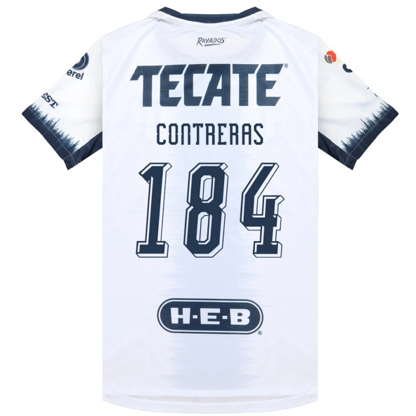 Danxen Homem Camisola Óscar Contreras #184 Branco Azul Tinta Vermelho Alternativa 2026/27 Camisa