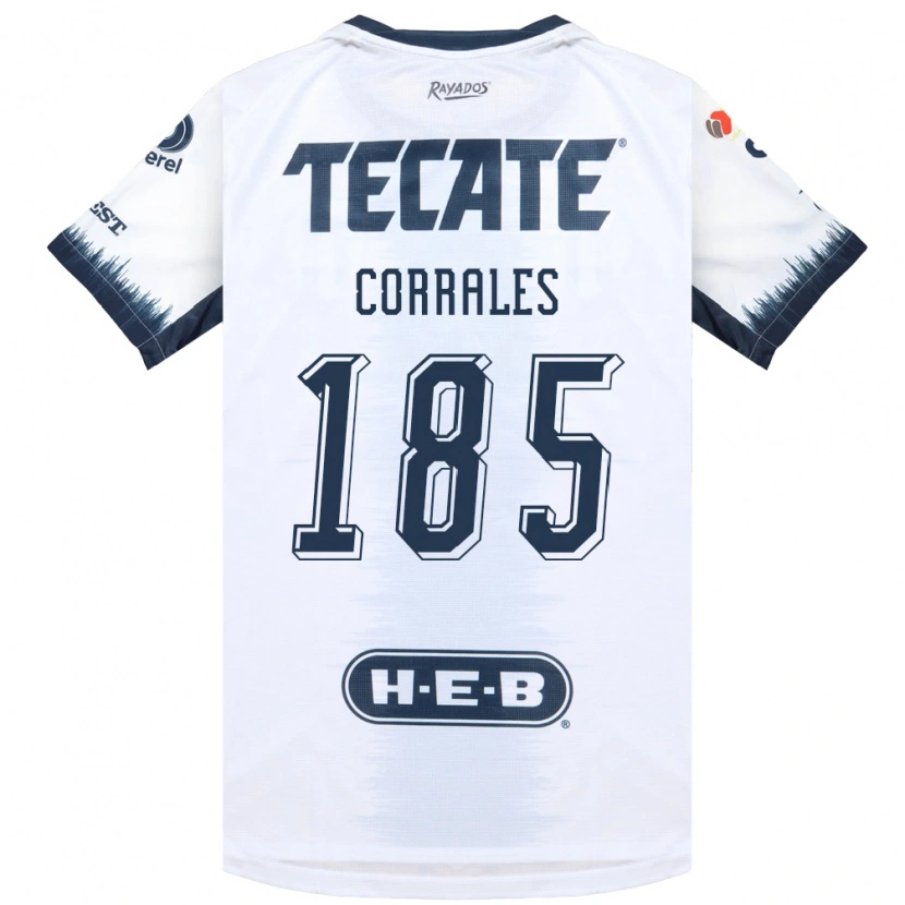 Danxen Homem Camisola Ángel Corrales #185 Branco Azul Tinta Vermelho Alternativa 2026/27 Camisa