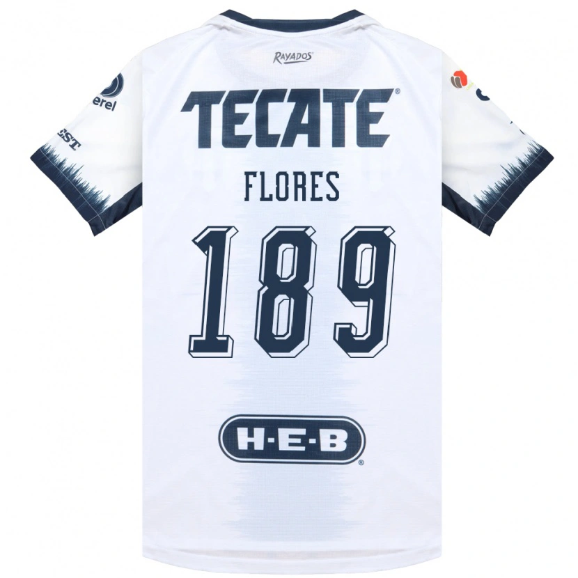 Danxen Homem Camisola Yael Flores #189 Branco Azul Tinta Vermelho Alternativa 2026/27 Camisa