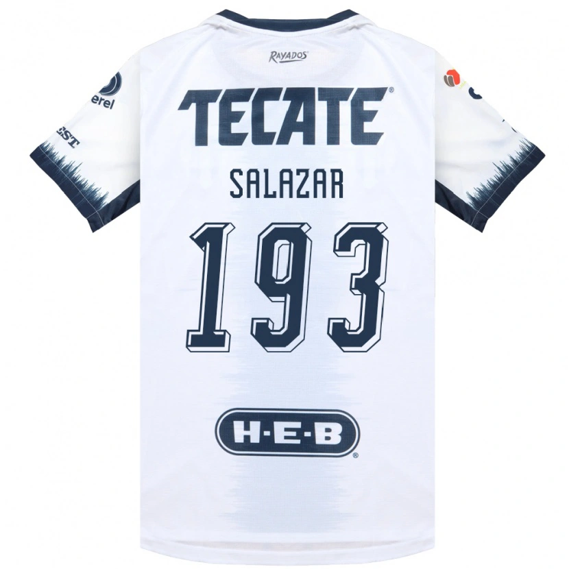 Danxen Homem Camisola Jofran Salazar #193 Branco Azul Tinta Vermelho Alternativa 2026/27 Camisa