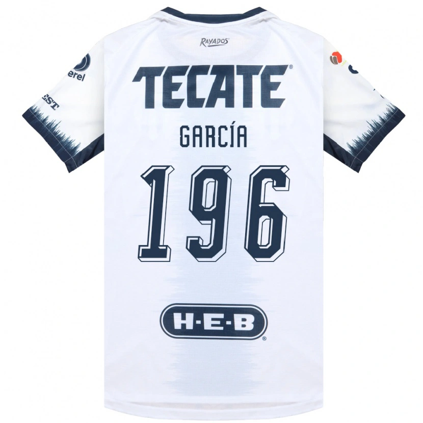 Danxen Homem Camisola Diego García #196 Branco Azul Tinta Vermelho Alternativa 2026/27 Camisa