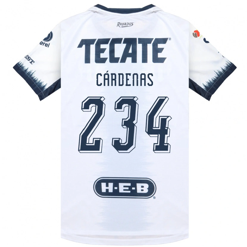 Danxen Homem Camisola Mahonry Cárdenas #234 Branco Azul Tinta Vermelho Alternativa 2026/27 Camisa